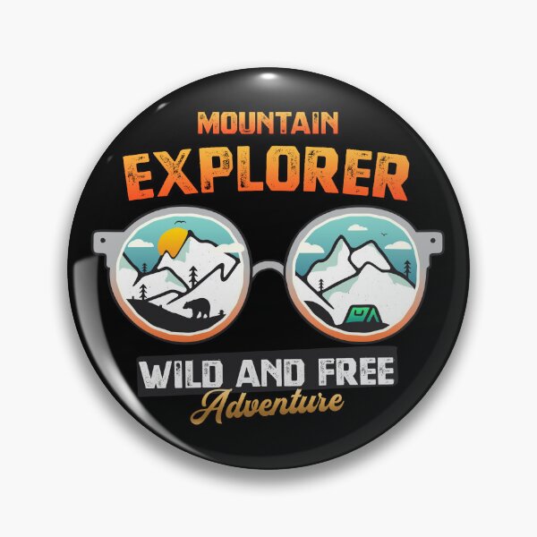 Item preview, MOUNTAIN EXPLORER WILD AND FREE ADVENTURE designed and sold by lukas69graphic.