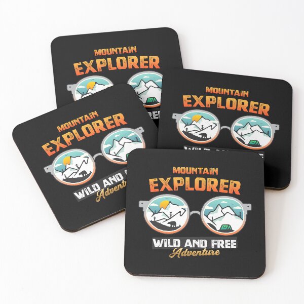 Item preview, MOUNTAIN EXPLORER WILD AND FREE ADVENTURE designed and sold by lukas69graphic.