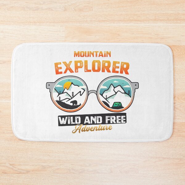 Item preview, MOUNTAIN EXPLORER WILD AND FREE ADVENTURE designed and sold by lukas69graphic.
