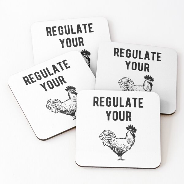 Item preview, Regulate Your Rooster Womans Rights Funny Chicken designed and sold by VeraliShop.