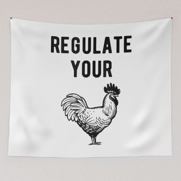 Item preview, Regulate Your Rooster Womans Rights Funny Chicken designed and sold by VeraliShop.