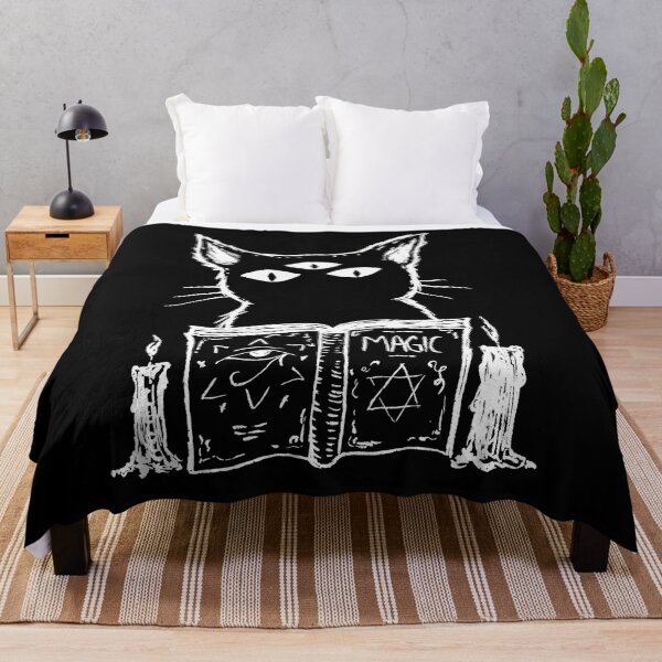 Item preview, Eyed Cat and Magic Book designed and sold by Marsdk Art.