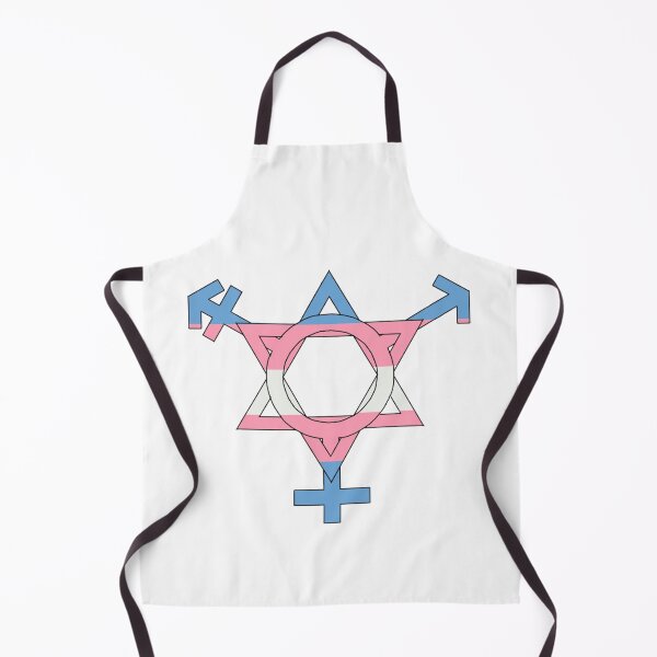 Item preview, Trans symbol interlocked with a Magen David designed and sold by EinsteinEitan.