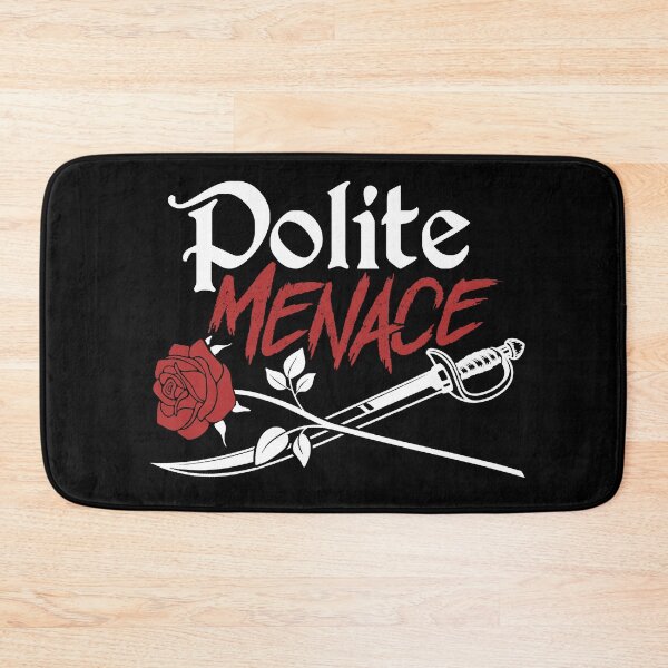 Item preview, Polite Menace designed and sold by ninthstreet.