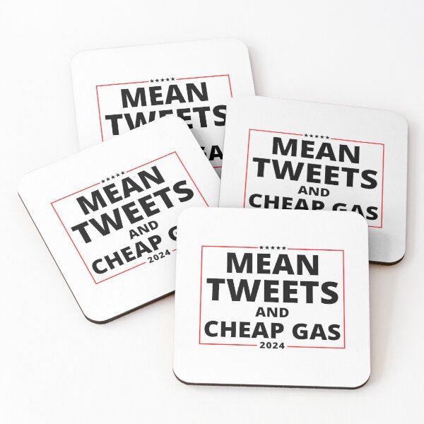Item preview, Mean Tweets And Cheap Gas - Funny Trump 2024 designed and sold by ChrisHienHo.