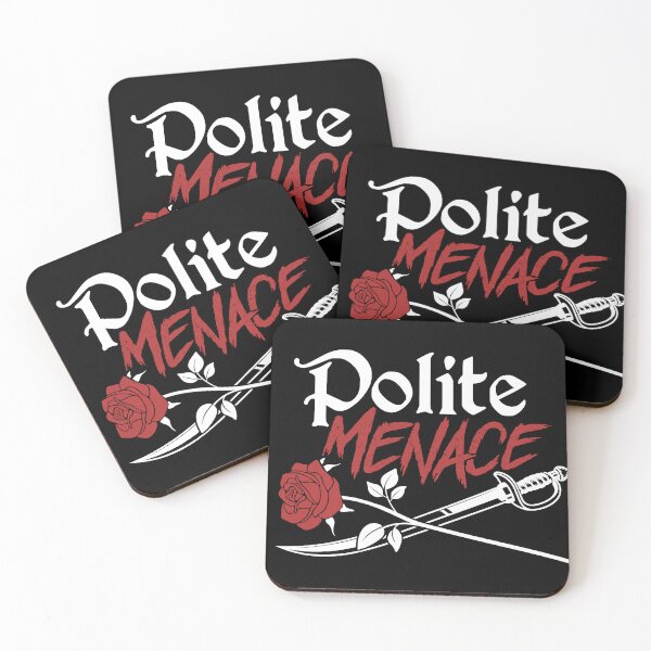 Item preview, Polite Menace designed and sold by ninthstreet.