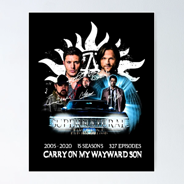 Supernatural 2005 2020 15 Seasons 327 Episodes Carry On My Wayward