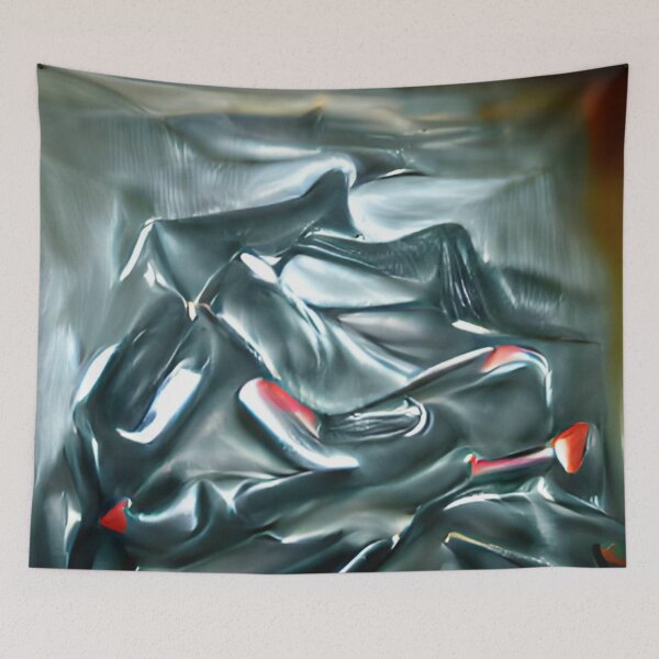 Item preview, dark abstract modern oil acrylic original art designed and sold by Surrealarts727.