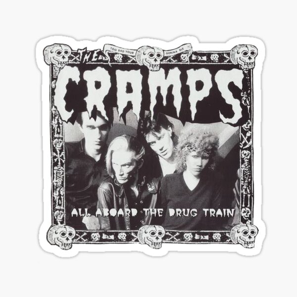 The Cramps sticker Sticker