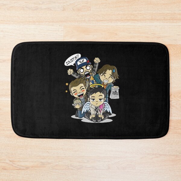Item preview, Supernatural Chibi Poor White Castiel Idjits Deanwinchester Samwinchester T designed and sold by brandysuzanrebz.