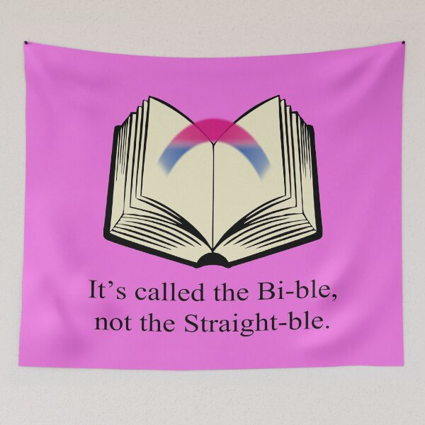 Item preview, The Bi-ble not the Straight-ble designed and sold by PKHalford.