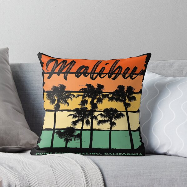 Item preview, Retro Classic Beach Palm Tree Malibu Point Dume California designed and sold by othmane99.