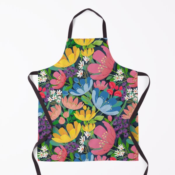 Item preview, Folksy bright florals designed and sold by ALEXIA SPEEKS.