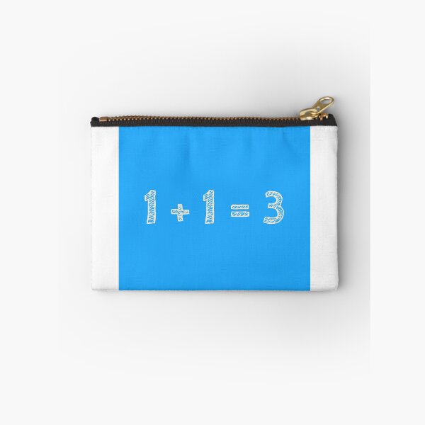 Item preview, One and one makes three designed and sold by PopandPolitics.