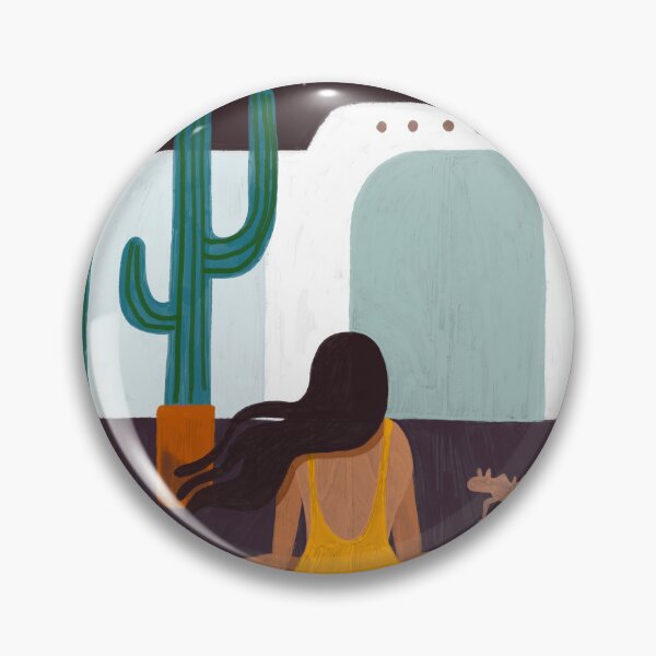 Item preview, A Quiet Night in the Cactus Garden designed and sold by pinkthesis.