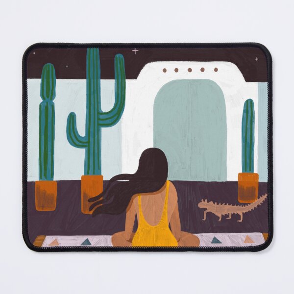 Item preview, A Quiet Night in the Cactus Garden designed and sold by pinkthesis.