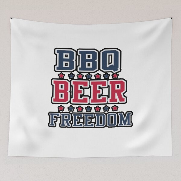 Item preview, BBQ Beer Freedom  designed and sold by ONPINI.