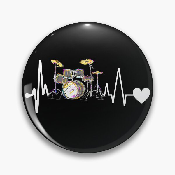Item preview, Drummer Heartbeat for Drummers & Percussionists designed and sold by SimplyDeals.
