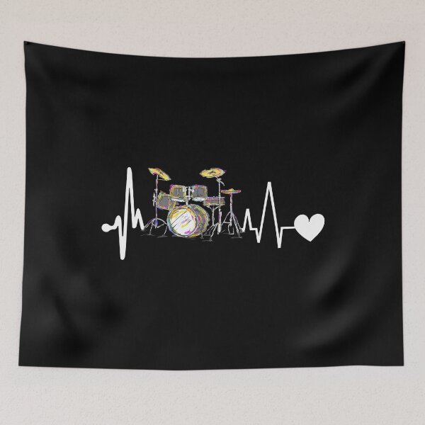 Item preview, Drummer Heartbeat for Drummers & Percussionists designed and sold by SimplyDeals.