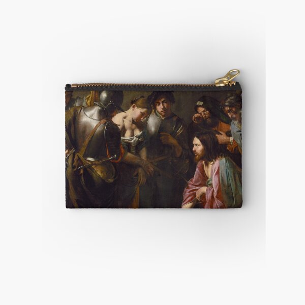 Item preview, Christ and the Adulteress | Valentin de Boulogne | 1620 Renaissance Gospel Biblical Art designed and sold by CJET.