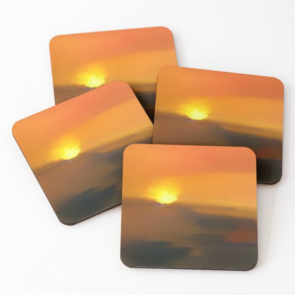 Item preview, Simple Warm Modern Art Sunset designed and sold by CattlettArt.