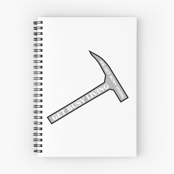 Item preview, Shawshank Get Busy Living or Get Busy Dying, Rock Hammer  designed and sold by spiffykings.