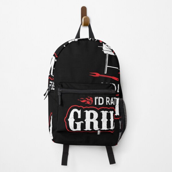 Item preview, I D RATHER BE GRILLING AND DRINK BOURBON GRILLING designed and sold by sobriowslen.