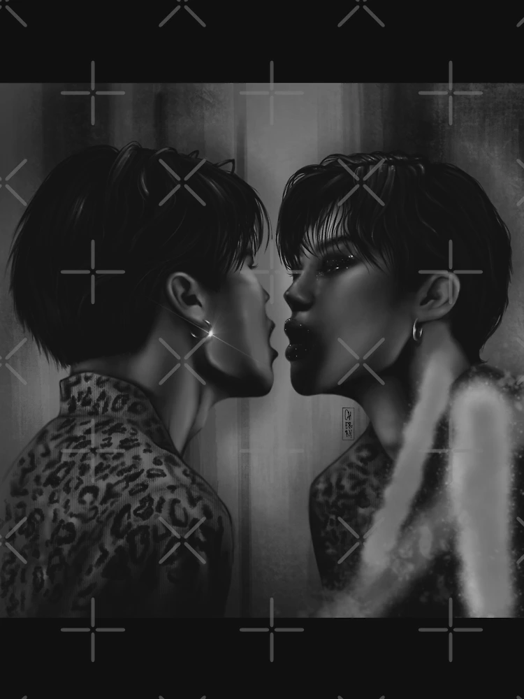 Jimin x Mirror Pullover Hoodie for Sale by CherrySketch Redbubble