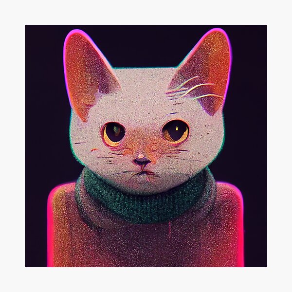 Item preview, Lofi Cat V4 designed and sold by thelofidragon.