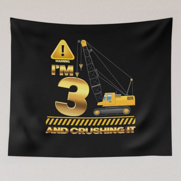 Item preview, Kids Construction Truck 3rd Birthday 3 Years Old Excavator designed and sold by SimplyDeals.
