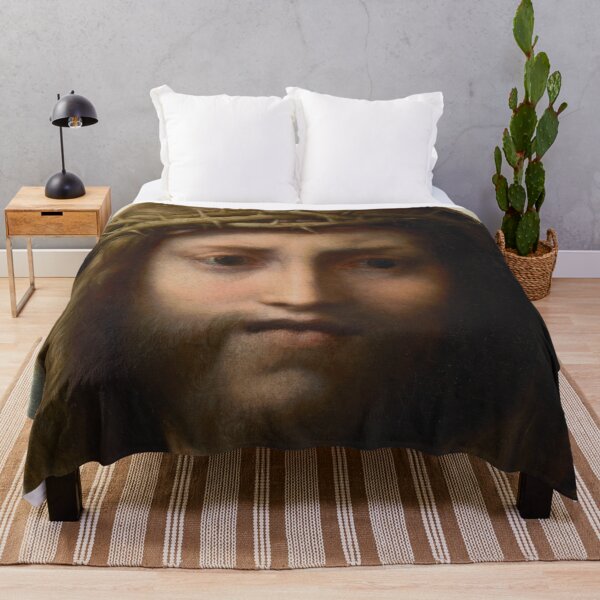 Item preview, Head of Christ | Correggio | 1530 Renaissance Gospel Biblical Art designed and sold by CJET.