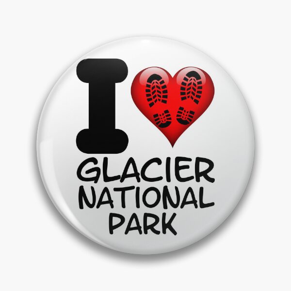 Item preview, I Love Hiking The Grinnell Glacier Trail At Glacier National Park In Montana designed and sold by Sonatablue.