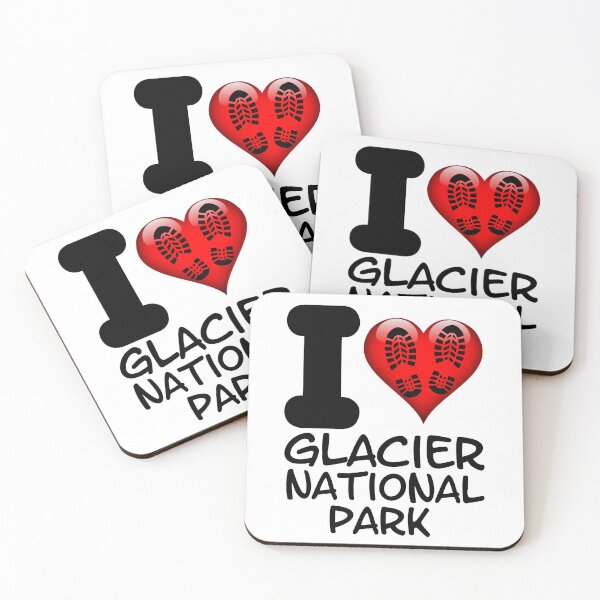 Item preview, I Love Hiking The Grinnell Glacier Trail At Glacier National Park In Montana designed and sold by Sonatablue.