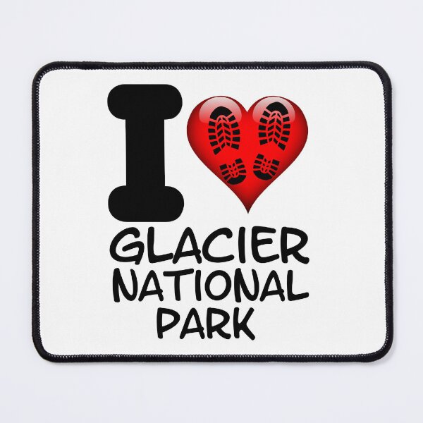 Item preview, I Love Hiking The Grinnell Glacier Trail At Glacier National Park In Montana designed and sold by Sonatablue.
