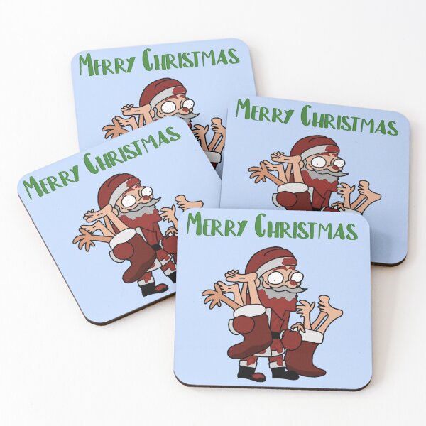 Item preview, Merry Christmas Psycho Card designed and sold by TurpleDinosaur.