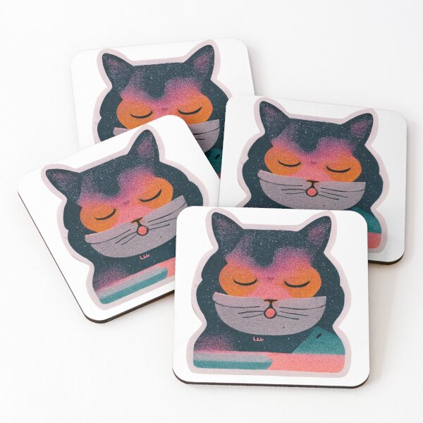 Item preview, Sleepy Lofi Cat V1 designed and sold by thelofidragon.