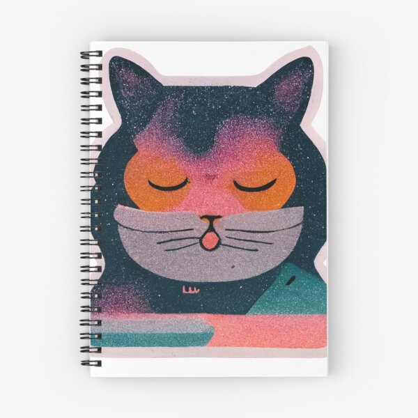 Item preview, Sleepy Lofi Cat V1 designed and sold by thelofidragon.