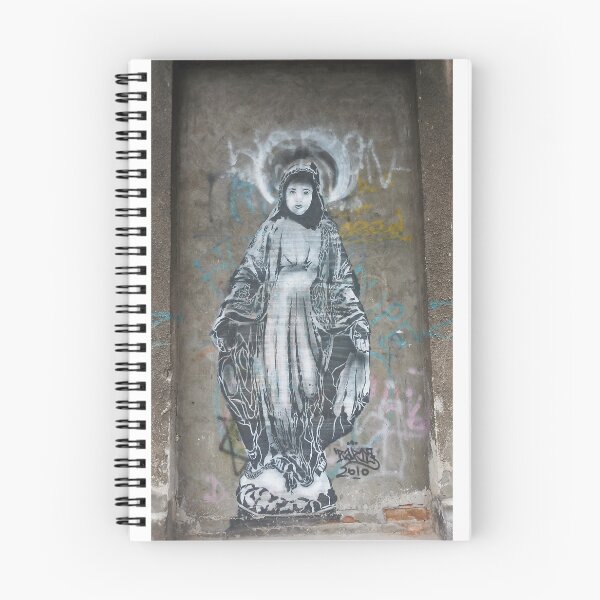 Item preview, Virgin Mary Street Art from Warsaw, Poland designed and sold by JustynaWarsaw.