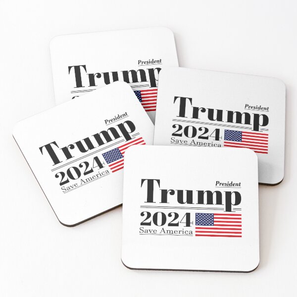Item preview, President TRUMP 2024 SAVE AMERICA, America Flag designed and sold by ChrisHienHo.