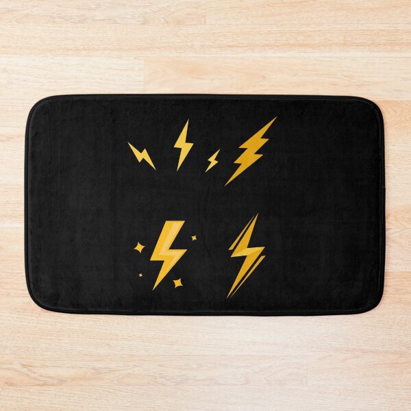 Item preview, Yellow lightning flash pattern designed and sold by Sam Artist.