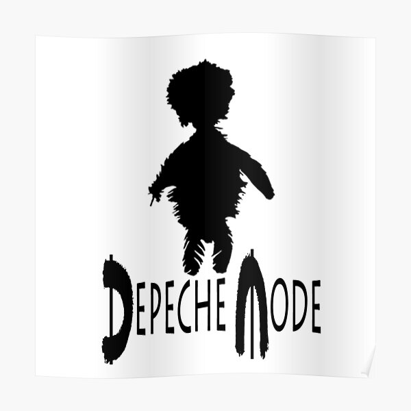 depeche mode logo from spirit Poster for Sale by KeithBauye