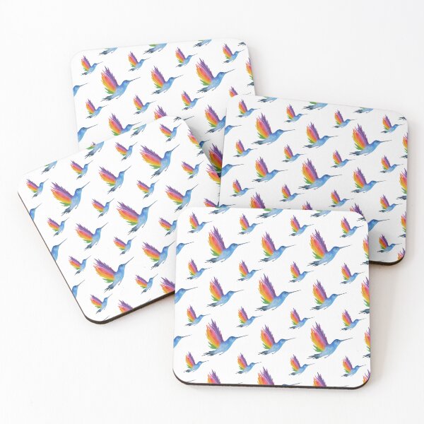 Item preview, Coloful Hummingbird Art Pattern Design, Hummingbird Lover, Hummingbird Lady designed and sold by antevasinart.