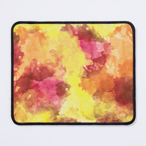 Item preview, Abstract Yellow Pink Orange Sponge Art Paint designed and sold by antevasinart.