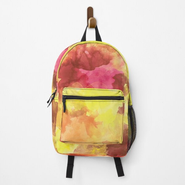 Item preview, Abstract Yellow Pink Orange Sponge Art Paint designed and sold by antevasinart.