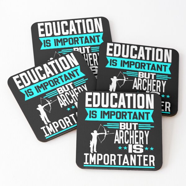 Item preview, Education is important but Archery is Importanter designed and sold by printhappy4you.