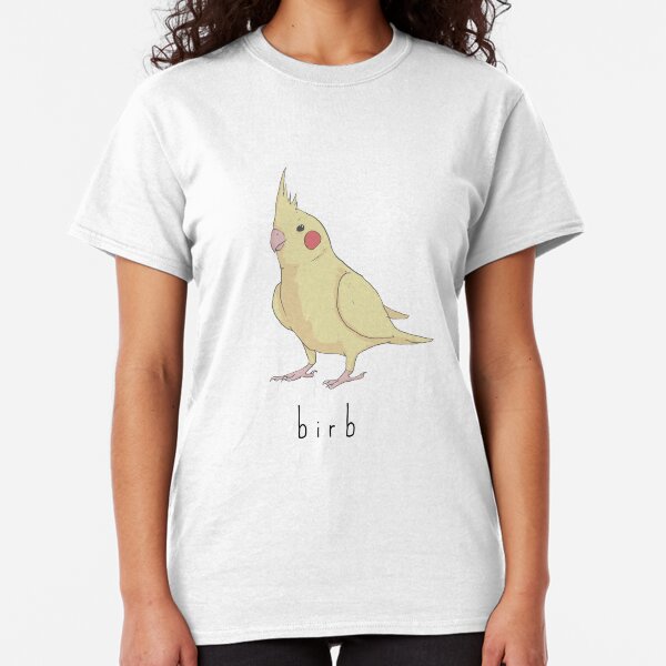 Birb Cockatiel Bird Meme Classic T-Shirt