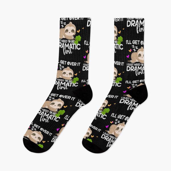 Item preview, Sloth Cute Procrastinating Sleeping on a Tree: I'll get over it, I just need to be dramatic first. designed and sold by SimplyDeals.
