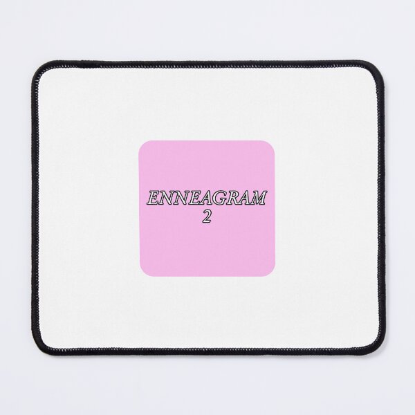 Item preview, enneagram 2 (plain text with light pink background) designed and sold by snail-galaxy.