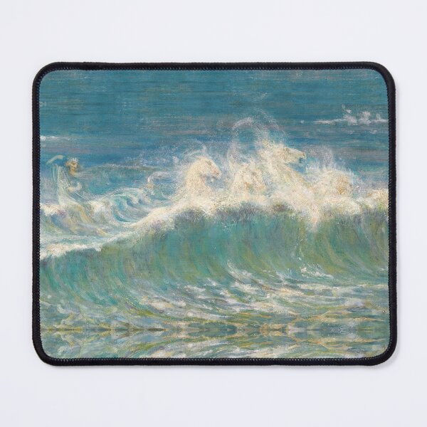 Item preview, HORSES OF NEPTUNE AMONG SEA WAVES designed and sold by BulganLumini.