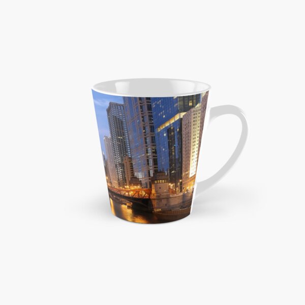 Item preview, Chicago river at sunset designed and sold by mvpaskvan.